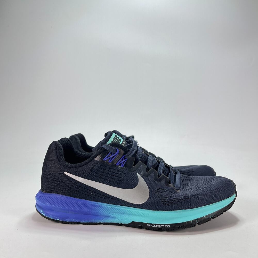 Nike Air Zoom Structure 21 Thunder Blue Running Shoes 904701-401 Women's Size 7